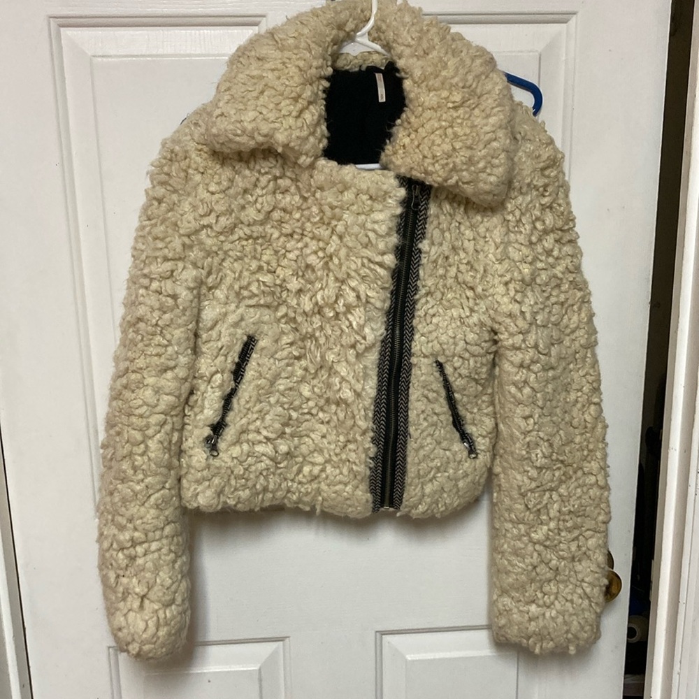 Free people fluffy jacket